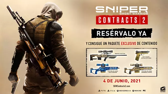 DLC Sniper Ghost Warriors Contracts 2 PS4