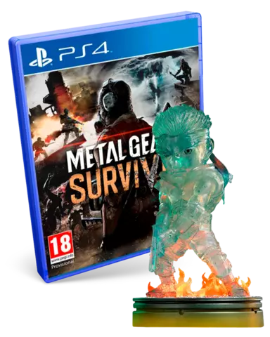 Comprar Metal Gear Survive + Figura Solid Snake Metal Gear Solid Stealth Camouflage 20cm PS4 Pack merchandising