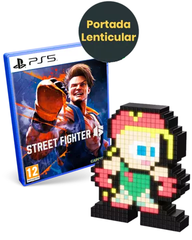 Reservar Street Fighter 6 Edición Lenticular + Pixel Pals Cammy Street Fighter - PS5, Pack Cammy