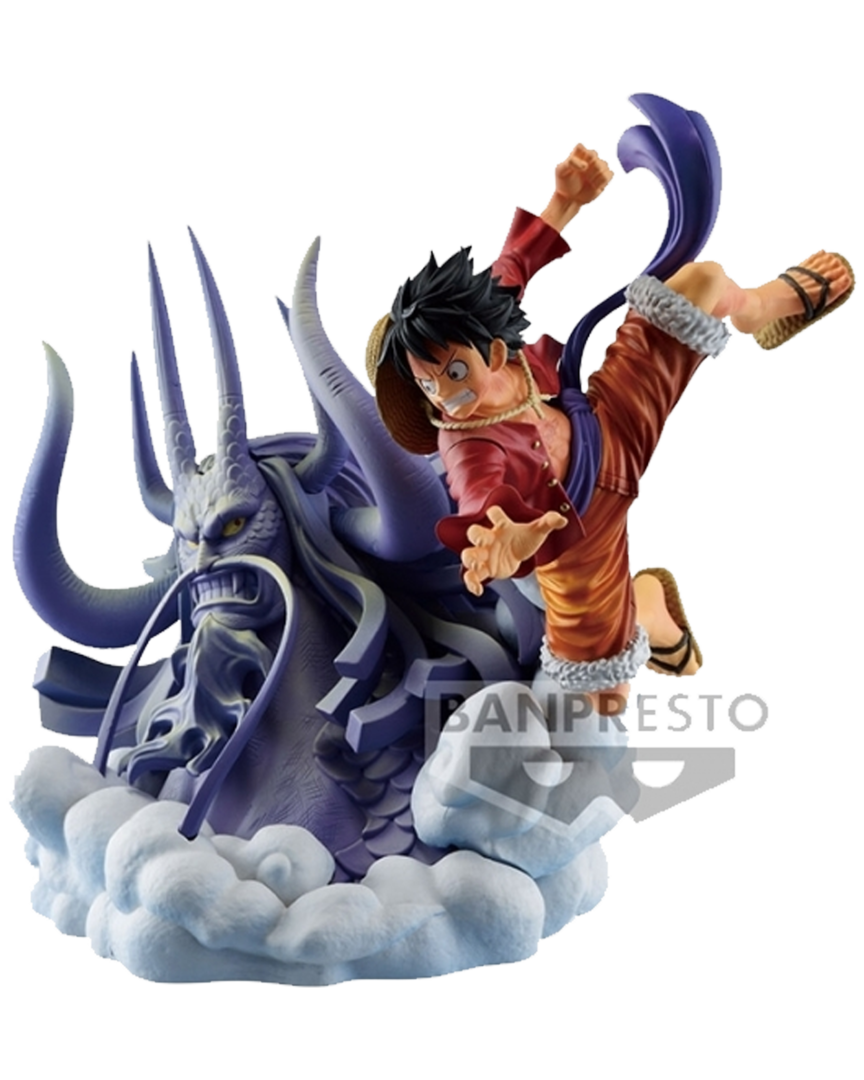 Figura one piece monkey.d.luffy the brush dioramatic 20 cm