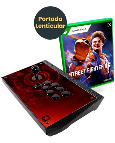Reservar Street Fighter 6 Edición Lenticular + Fightstick Arcade EGO MadCatz - Xbox Series, Pack FightStick EGO
