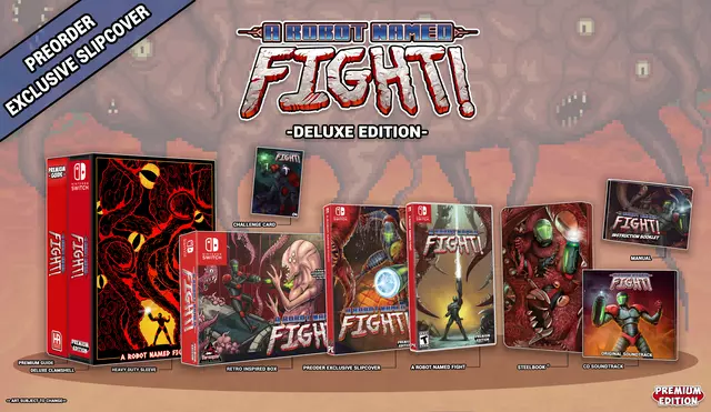 Comprar A Robot Named Fight! Edición Deluxe Switch Deluxe - UK