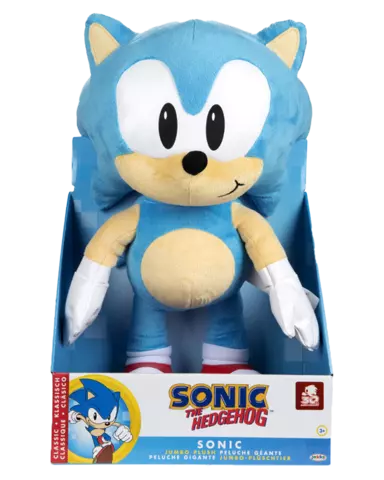 Comprar Peluche Gigante Sonic The Hedgehog 30º Aniversario 50 cm 