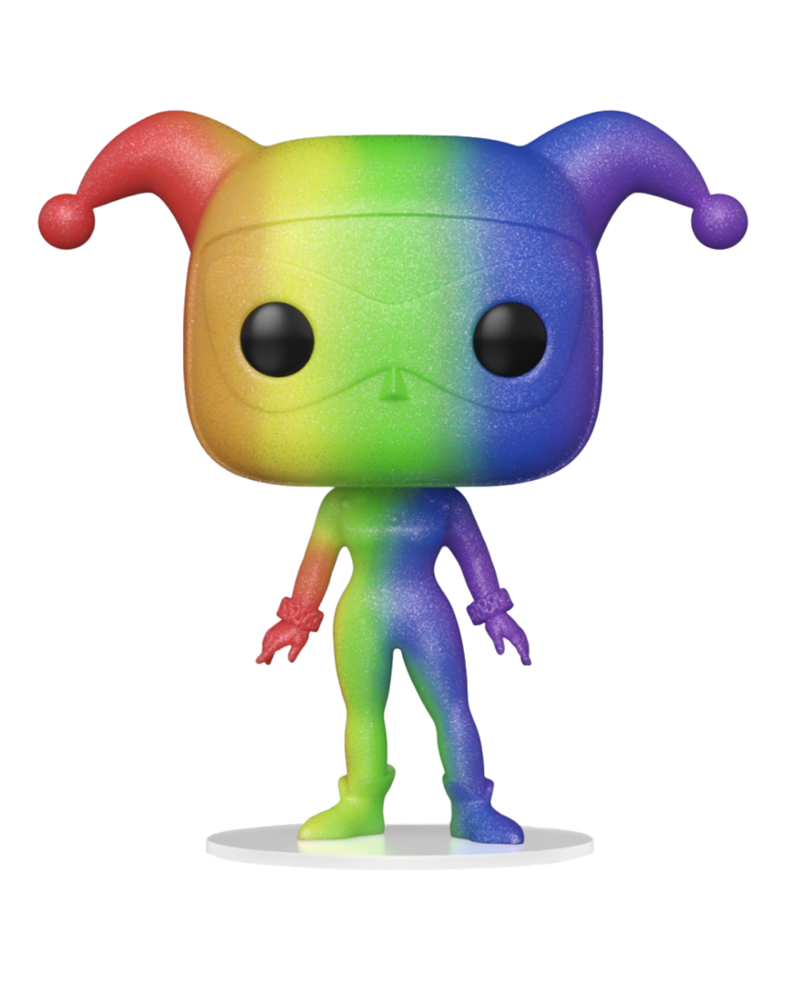 Figura POP! Harley Quinn Pride DC  (Rainbow  - Pride 2022)