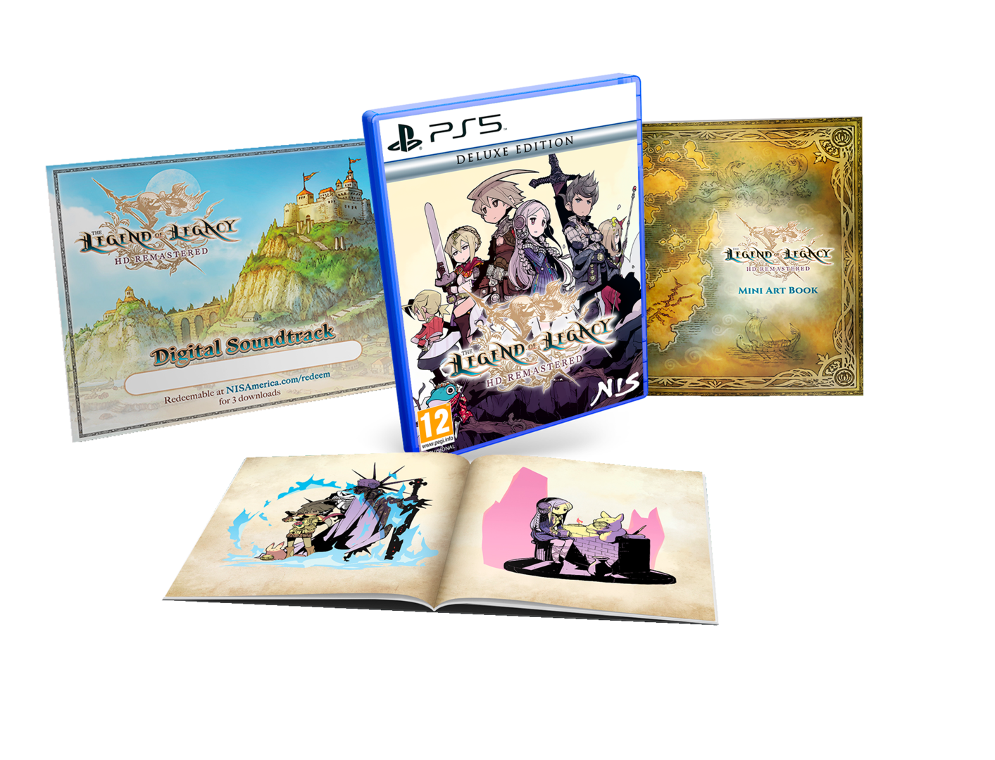The Legend of Legacy HD Remastered Edición Deluxe