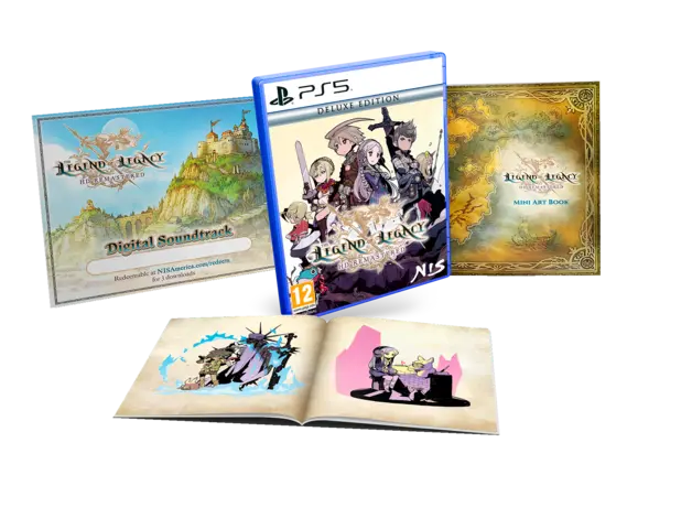 Reservar The Legend of Legacy HD Remastered Edición Deluxe PS5 Deluxe