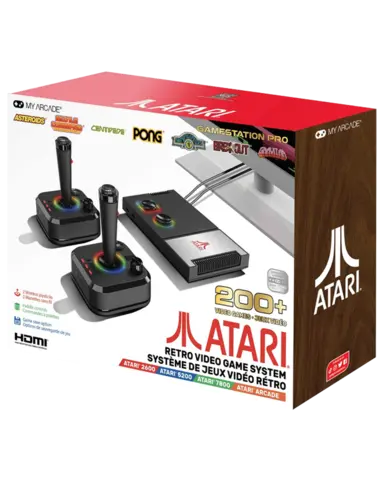 Comprar Atari Gamestation Pro +200 Juegos My Arcade 