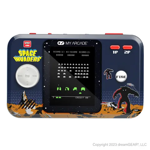 Consola Pocket Player Space Invaders My Arcade