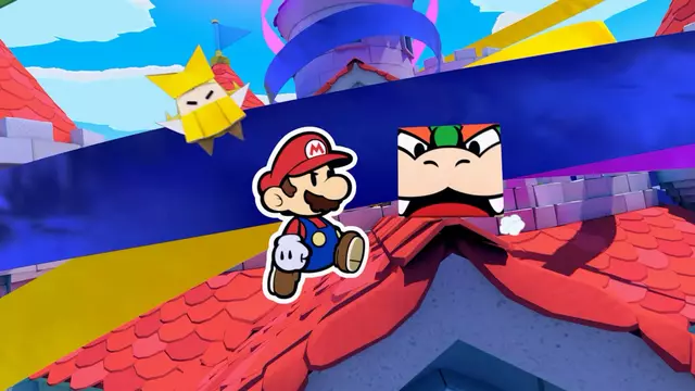 Comprar Paper Mario: The Origami King + Cuaderno 3D Super Mario + Bolígrafo Mushroom Mario Switch Pack Mushroom screen 6