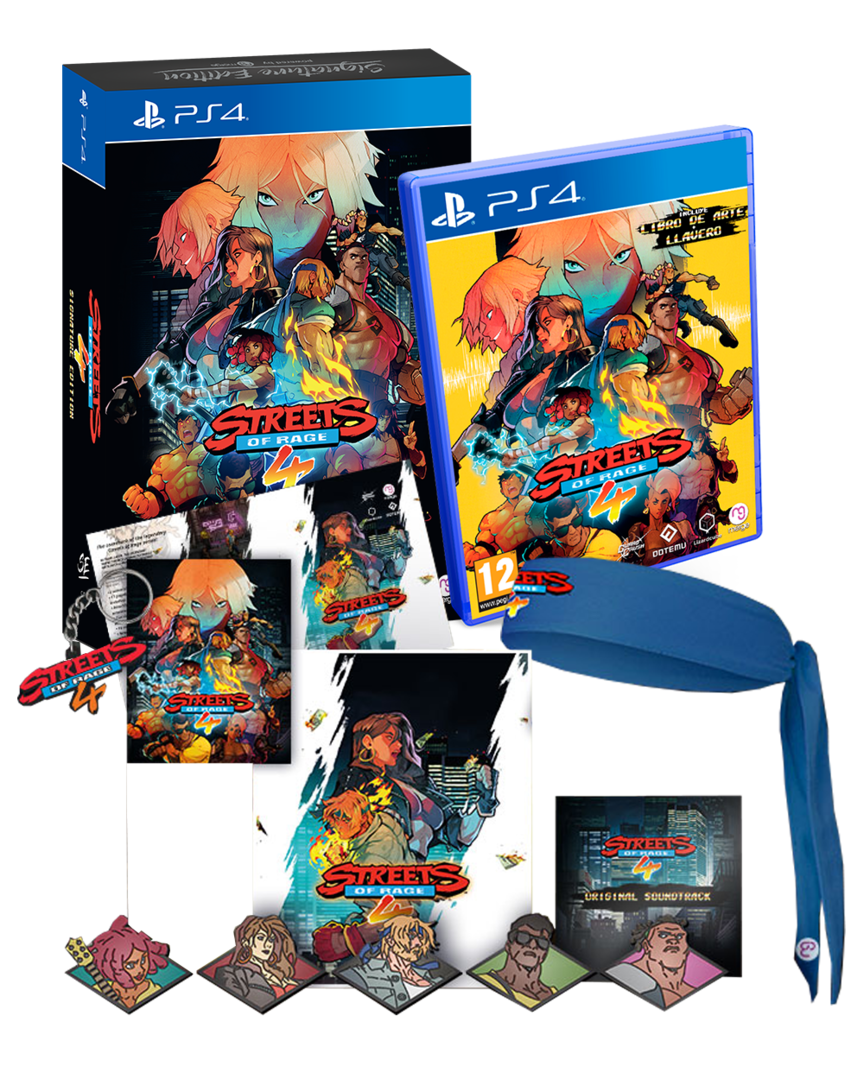 Streets of rage 4 edición signature