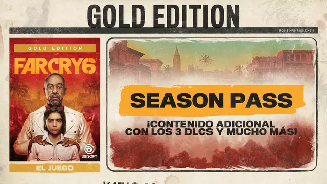 Comprar Far Cry 6 Edición Gold PS4 Deluxe