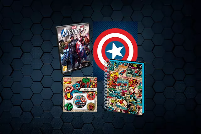 Pack Marvel's Avengers + Lienzo Capt. América