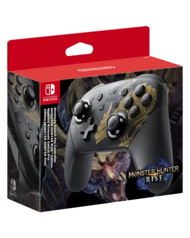 Comprar Mando Pro Controller Edición Monster Hunter Rise Switch
