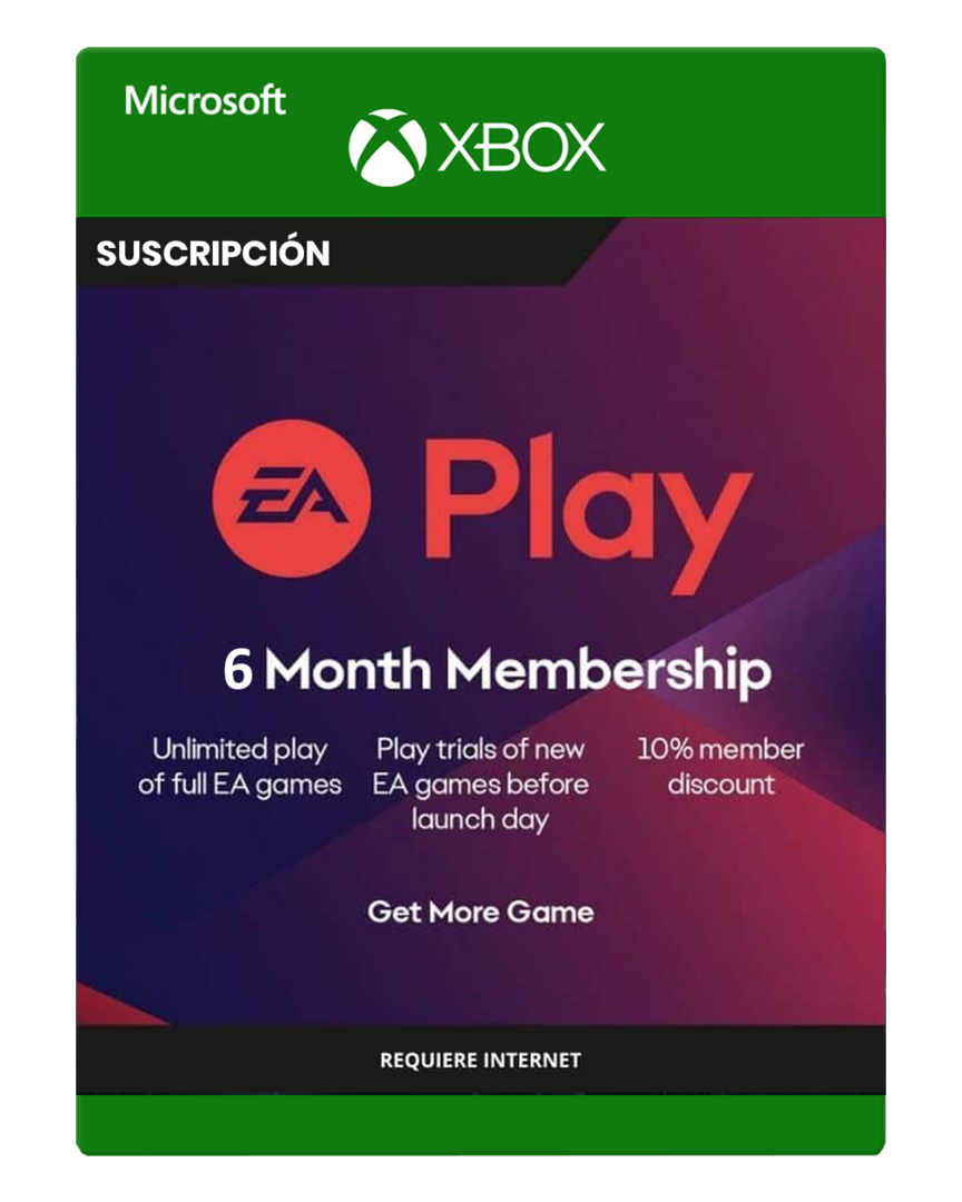 Ea play (ea access) suscripción de 6 meses