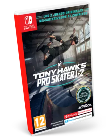 Comprar Tony Hawk's Pro Skater 1 + 2 Switch Estándar