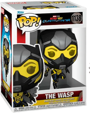 Comprar Figura POP! Wasp Ant-Man And The Wasp Quantumania Marvel Figuras de Videojuegos