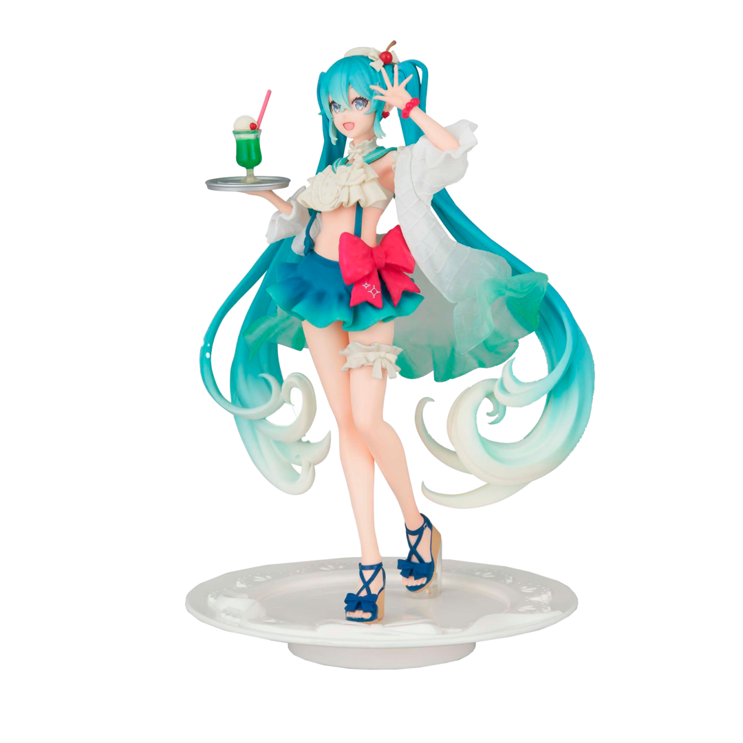 Figura Hatsune Miku Melon Soda Float Sweet Sweets Series 18 cm
