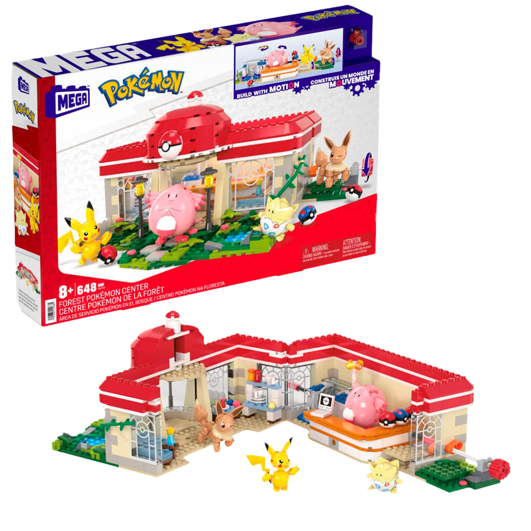 Pokemon mega construx - forest pokemon center