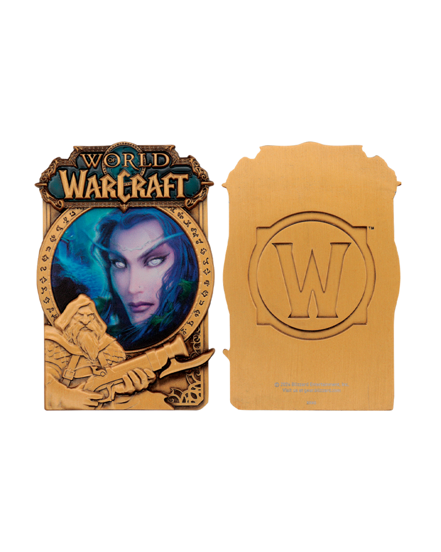 Lingote portada world of warcraft edición limitada fanattik