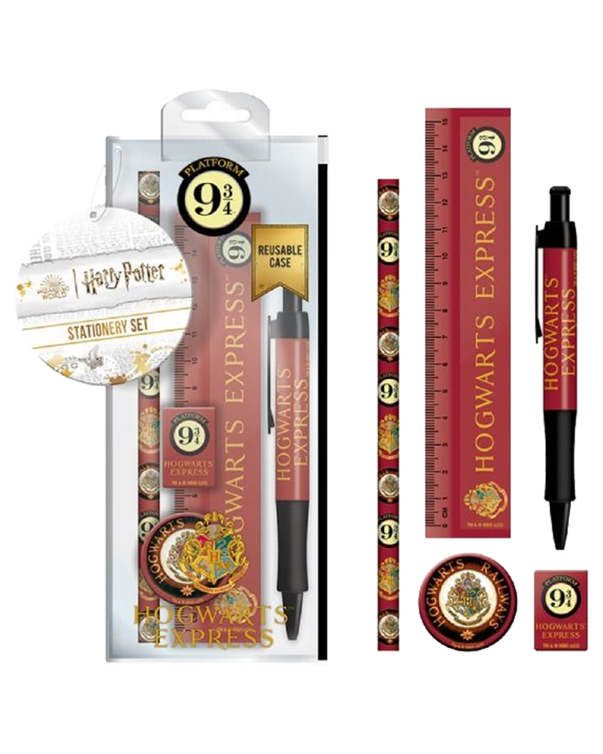 Set De Papelería Plataforma 9 y 3/4 Harry Potter