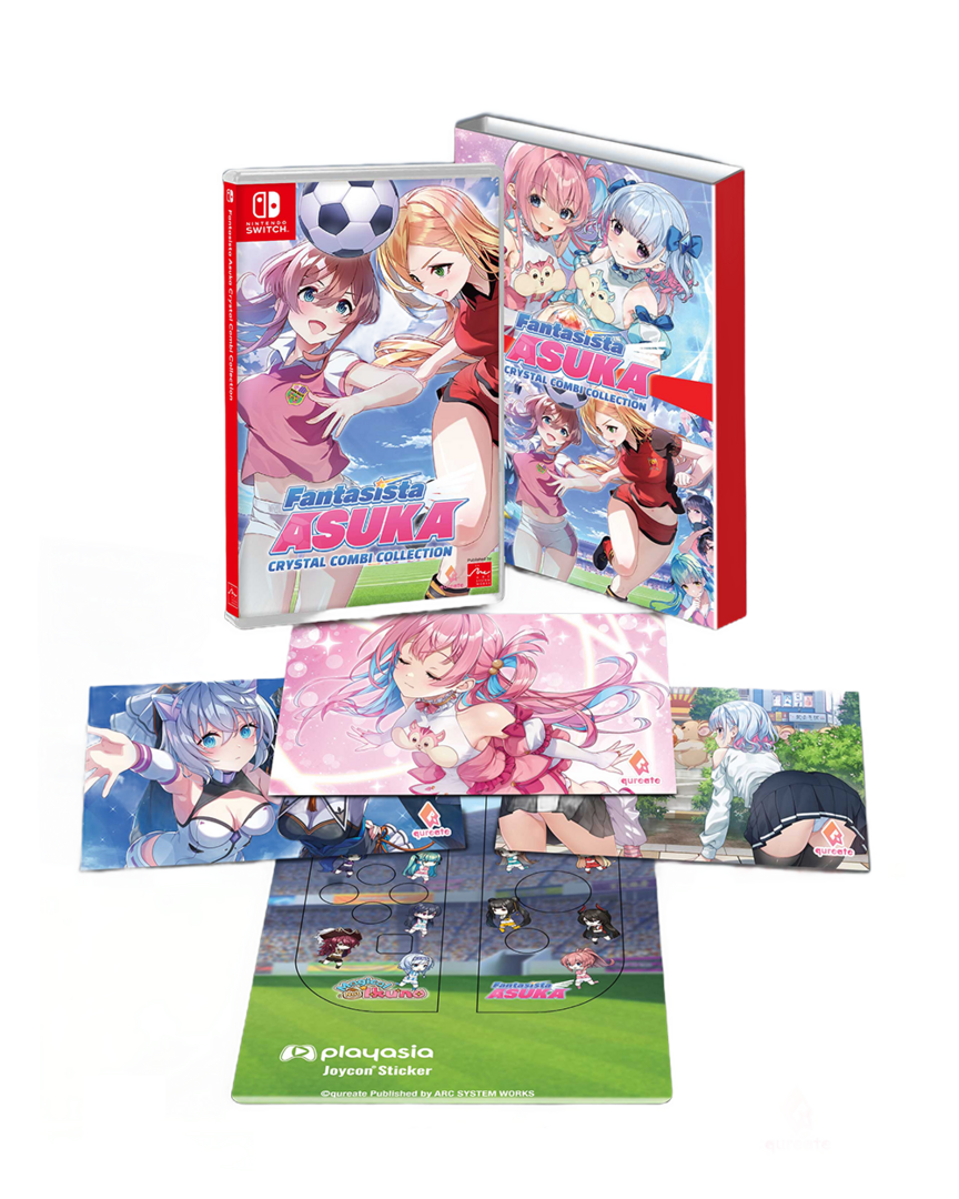 Fantasista asuka crystal combi collection [first print edition] - asia