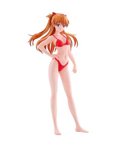 Figura Asuka Shikinami Rebuild of Evangelion Beach Queens Pop Up Parade L