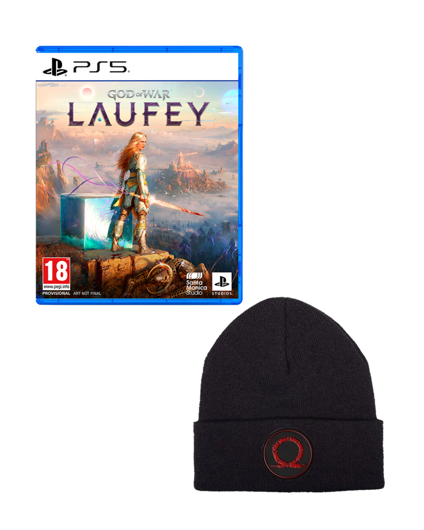 God Of War Laufey + Gorro Logo Serpiente God of War