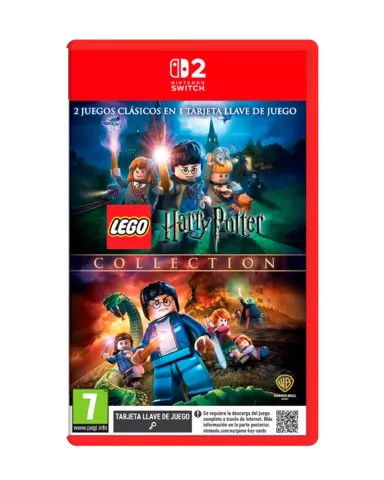 Carátula de LEGO Harry Potter Collection para Switch 2 (edición PAL España)