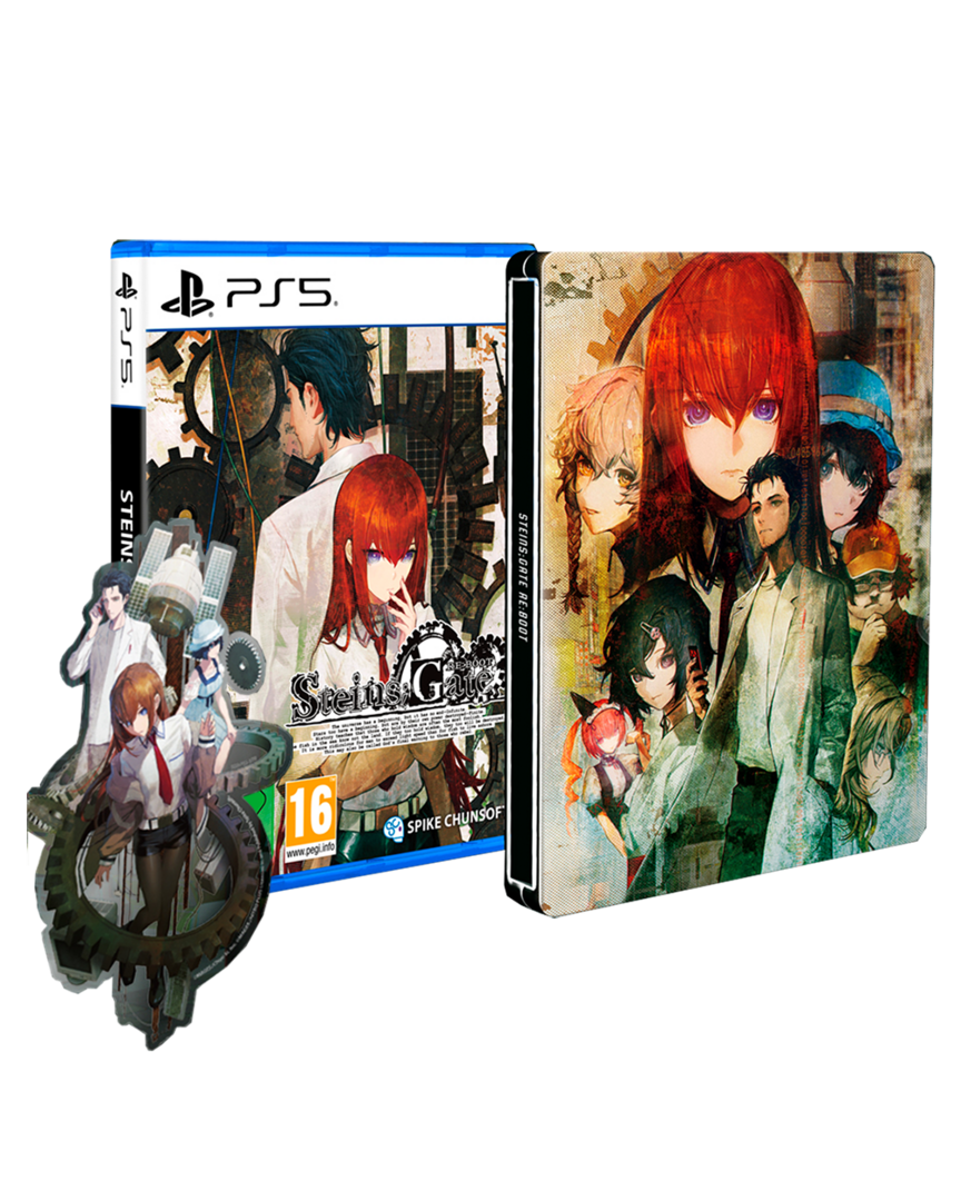 Steins; gate re: boot edición steelbook