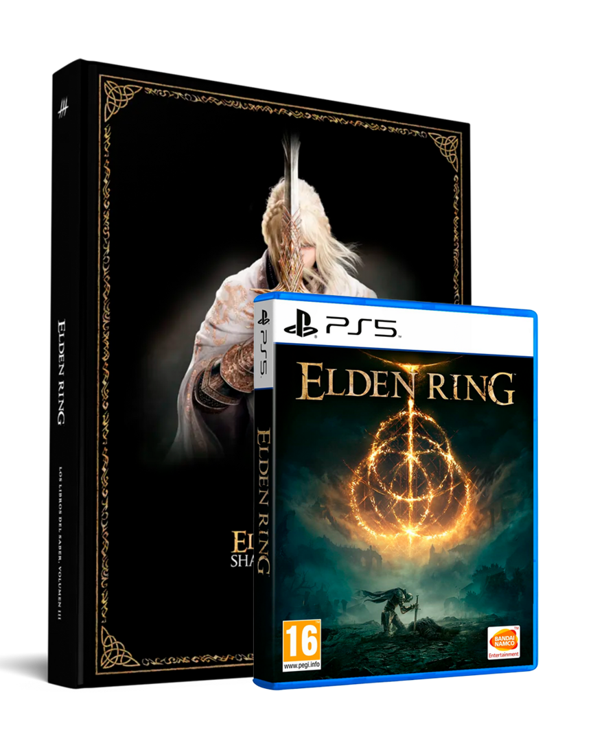 Elden Ring Standard Edition + Guia Elden Ring: Los Libros del Saber - Volumen III: Shadow of the Erdtree