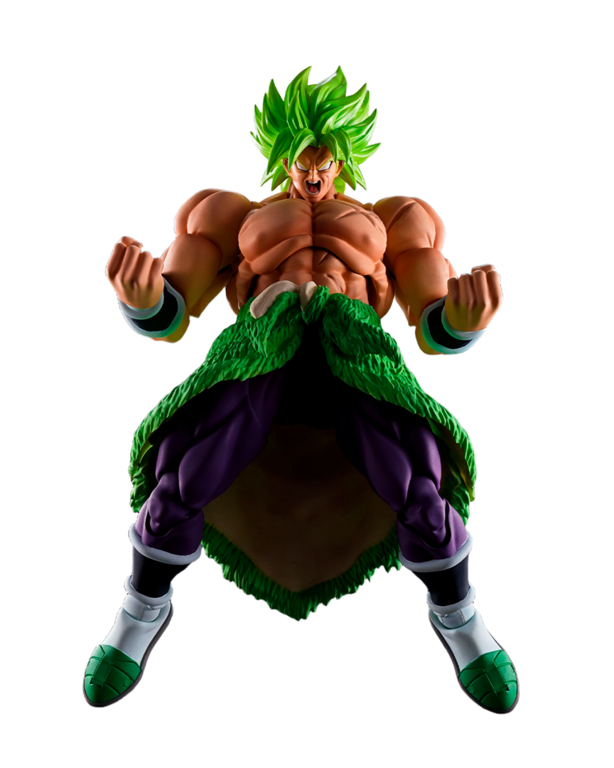 Figura super saiyan broly dragon ball super full power sh figuarts (re-run)