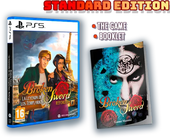 Reservar Broken Sword - Shadow of the Templars: Reforged PS5 Estándar