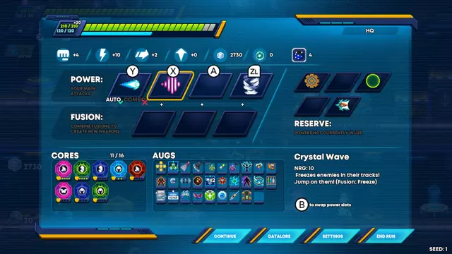 Reservar 20XX / 30XX Switch Estándar screen 8