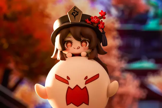 Reservar Figura Hu Tao Genshin Impact Chibi Chara Yurayura Stand Ver. (Re-run) Apex Innovation Figuras Estándar