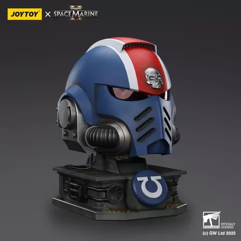 Reservar Réplica Casco con Expositor Teniente Titus Warhammer 40.000: Space Marine 2 JoyToy 1/1 44cm Limitada