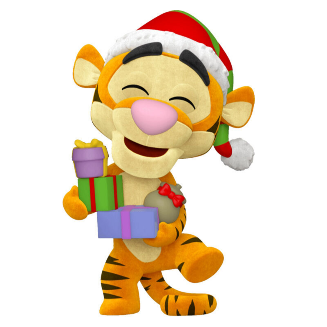Funko Pop! Disney: Holiday 2021- Tigger - Afelpado - Winnie The Pooh - Figura de Vinilo Coleccionable - Idea de Regalo- Mercancia Oficial - Juguetes para Niños y Adultos - TV Fans