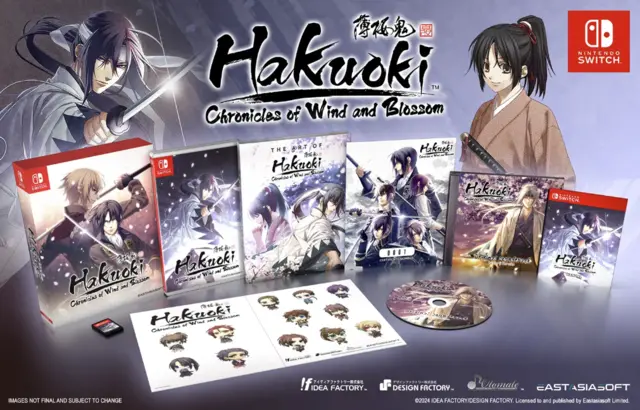 Reservar Hakuoki: Chronicles of Wind and Blossom Edición Limitada Switch Limitada - Asia