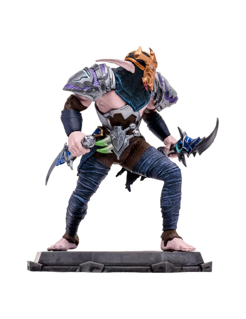 Figura world of warcraft action figure night elf druid rogue 15 cm