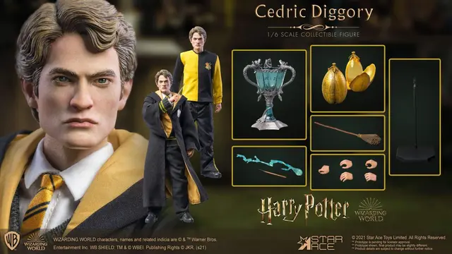 Comprar Figura Harry Potter Y El Caliz De Fuego Cedric Diggory Deluxe Figuras