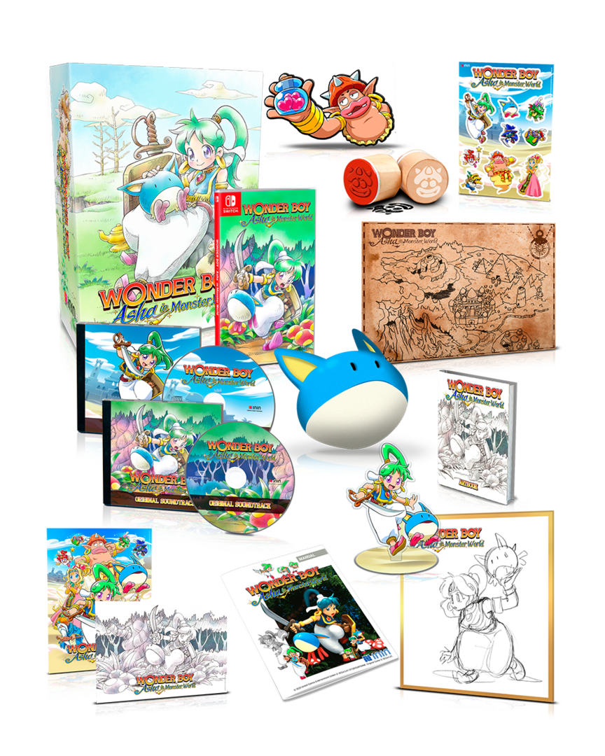 Wonder boy: asha in monsterland collector's edition