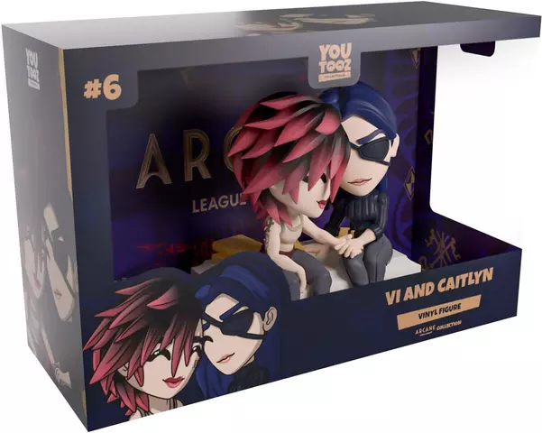 Reservar Pack 2 Figuras Vi y Caitlyn Arcane Youtooz Figuras Estándar