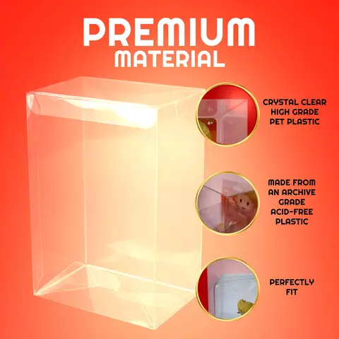 Reservar Caja de PET 10 Protectores para Figuras Amiibo Evoretro 12,8 x 19,2 x 8,9 cm Figuras