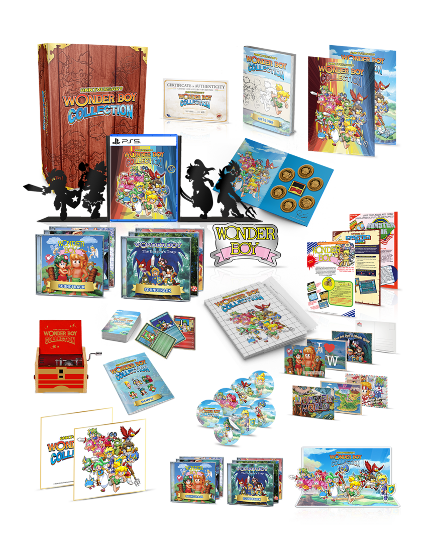 Wonder boy anniversary collection ultra collector's edition