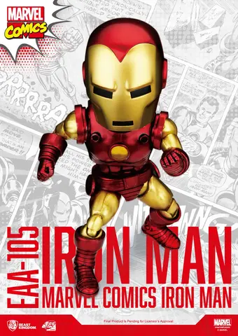 Comprar Figura Egg Attack Marvel Iron Man Version Clasica Figuras
