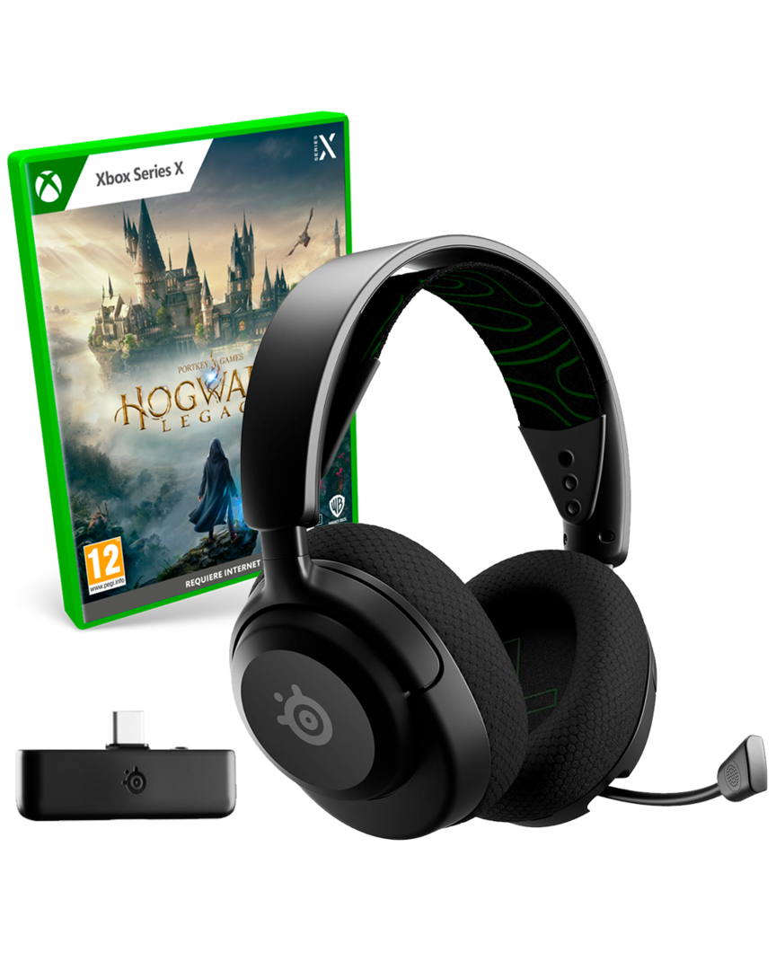 Auriculares Gaming Arctis Nova 5X Inalámbricos Steelseries + Hogwarts Legacy