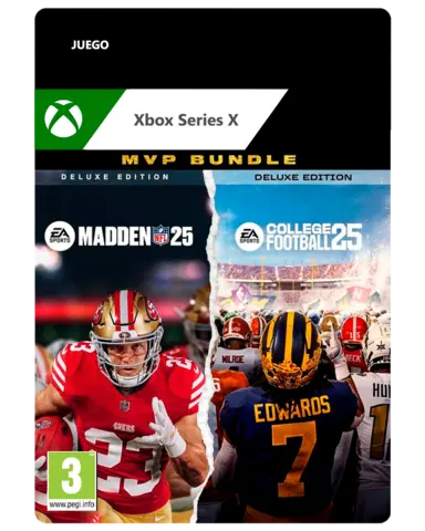 EA Sports Madden NFL 25 & College Football 25 MVP Bundle (Pre-compra)