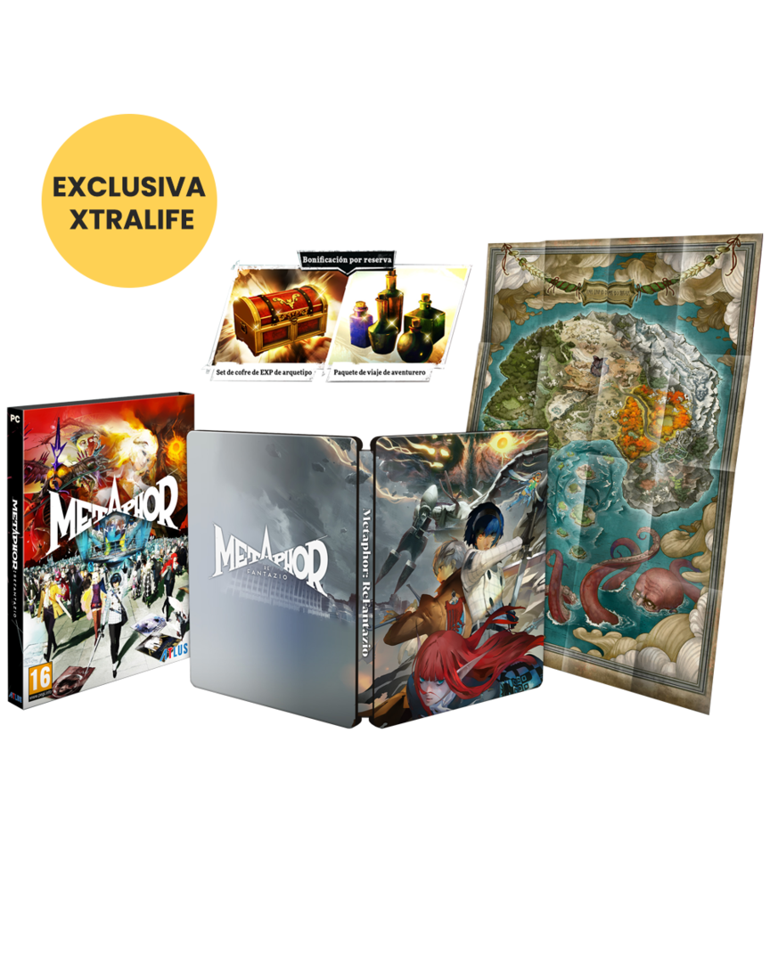 Metaphor: refantazio edición steelbook