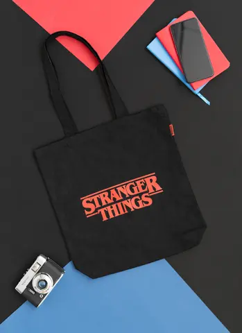 Comprar Bolso De Tela Stranger Things Logo 