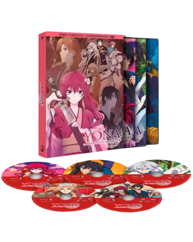 Comprar Yona La Princesa del Amanecer DVD Episodios 1 a 24 Estándar DVD