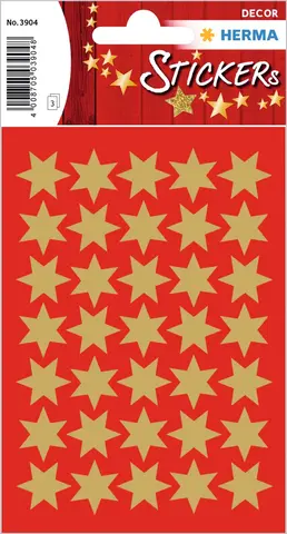 Comprar Pegatinas Decor Estrellas Doradas 16 Mm 